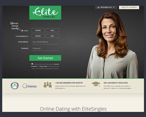 Elite dating site - If you’re looking for a long-term partner who is truly compatible with your lifestyle, personality and relationship goals, then EliteSingles is the right New York dating site for you. Our thoughtful matchmaking process not only streamlines your search, but it can also connect you with the type of NYC singles you actually want to be dating ... 